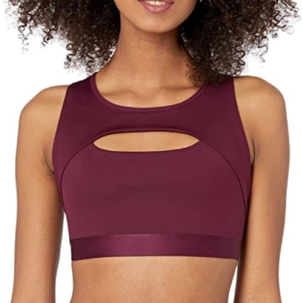 Champion burgundy Sports Bra